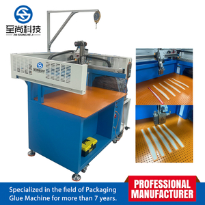 Cabinet Type Three-axis Hot-melt Glue Scraping Machine for Packaging Solution