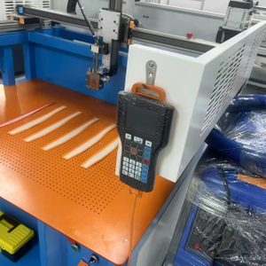 Cabinet Type Three-axis Hot-melt Glue Scraping Machine for Packaging Solution